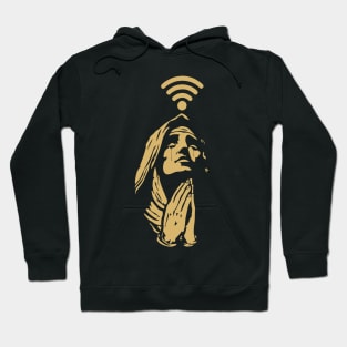 oh, jesus please free wifi Hoodie